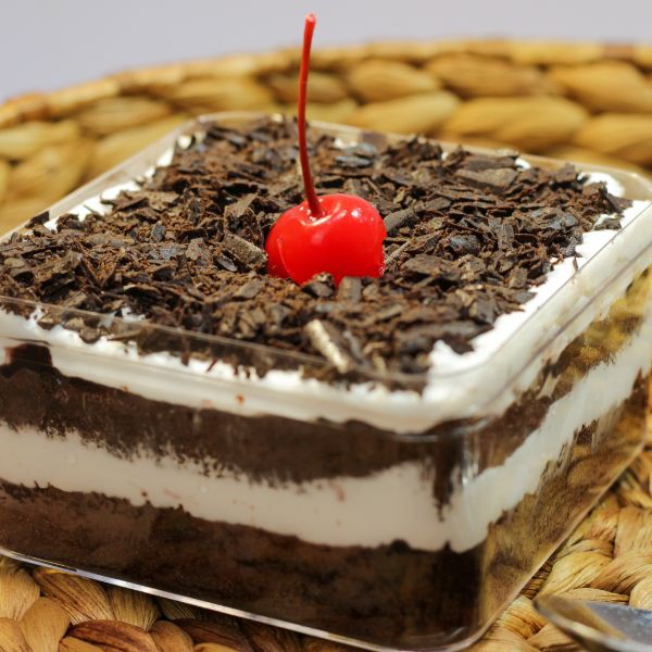 Black Forest with Fruits Toppings